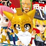 Anime Chara Heroes One Piece Dressrosa 1 15 Pieces (PVC Figure)