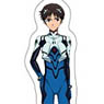 Rebuild of Evangelion Acrylic Key Ring A:Shinji (Whole body) (Anime Toy)