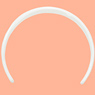 Plastic Head Band for 1/3 (1pc.) (White) (Fashion Doll)