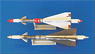 露空対空ミサイルR-40RD・ミグ25用・2発 (プラモデル)