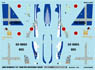 航空自衛隊 三菱 F-15J 「304飛行隊 航空自衛隊60周年記念塗装」 (デカール)