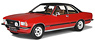 Opel Commodore B GS/E hard top (Red / Black) (Diecast Car)