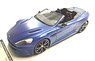 Aston Martin Vanquish Volante Cabriolet Matt Blue Cobalt - Black Interior (Diecast Car)