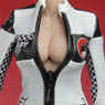 Play Toy 1/6 Racing Suit Set A White (Fashion Doll)