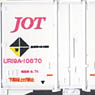 私有 UR19A-10000形コンテナ (日本石油輸送・ピンク) (3個入) (鉄道模型)