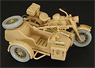 German Sidecar Etching Set (for Tamiya) (Plastic model)