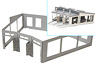 (Z) Round House Outer Wall Additional Kit (Unassembled Kit) (Model Train)