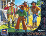 Cowboys (8 figures) (Plastic model)