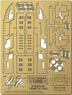 Mobius 1/350 Colonial One Window Template (Plastic model)