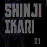 Rebuild of Evangelion T-shirt Shinji Black L (Anime Toy)
