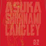 Rebuild of Evangelion T-shirt Asuka Red L (Anime Toy)