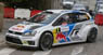 VW ポロ R WRC 2014年フランスラリー #2 J-M.Latvala-M.Anttila (ミニカー)