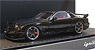 Mazda RX-7 (FD3S) Type RS Black ※TE37 Type Wheel (ミニカー)