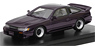 Nissan S13 Sileighty Sil80 Based on Silvia 180SX Purple (Diecast Car)