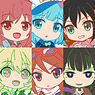 Nendoroid Plus Trading Rubber Strap The Rolling Girls 6 pieces (Anime Toy)