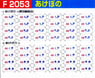 (HO) Side Rollsign (White Rollsign) for Blue Train Passenger Car Series 14 & Series 24 (F2053 Akebono) (Model Train)