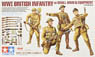 WWI BRITISH INFANTRY w/SMALL ARMS & EQUIPMENT (Plastic model)