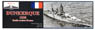Battle Cruiser Dunkerque France 1938 (Plastic model)