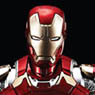 Avengers Age of Ultron Iron Man Mk.43 Standing ver. (Pre-Colored Kit) (Plastic model)