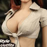 MC Toys 1/6 Woman Military Summer Style Outfit Model B (Fashion Doll)
