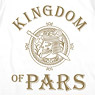アルスラーン戦記 パルス王国国章Tシャツ WHITE XL (キャラクターグッズ)