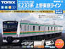 Basic Set SD Series E233-3000 (Ueno-Tokyo Line) (3-Car Set) (Track Layout Pattern A) (Model Train)
