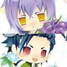 [Kamigami no Asobi] Magnet & Notepad Set Innocent Flower Ver. [Chibi Tsukito & Chibi Takeru] (Anime Toy)