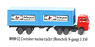 (N) Container Tractor - Trailer (Henschel) (Model Train)
