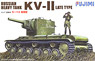 Russian Heavy tank KV-II Late Type (Plastic model)