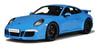 Porsche 991 Carrera 4S (Blue) (Diecast Car)