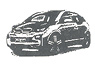 BMW i3 (i01) アイオニックシルバー (ミニカー)