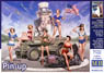 Pin-up Girls 40`s Style (6 Figures) (Plastic model)