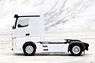 (HO) Mercedes-Benz Actros Big Space Rigid Tractor White (Model Train)