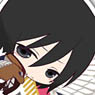 Attack on Titan Bocchi-kun Acrylic Charm Mikasa (Anime Toy)