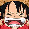 One Piece Microfiber Mini Towel Monkey D Luffy (Anime Toy)
