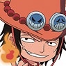 One Piece Can Badge Set Portgas D Ace (Anime Toy)