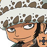 One Piece Can Badge Set Trafalgar Law (Anime Toy)