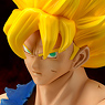 Gigantic Series Super Saiyan Son Goku (Damage Ver.) (PVC Figure)