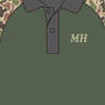 MH Polo-Shirts for PATCH Camouflage (YELLOW) S (Anime Toy)