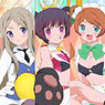 Yurikuma Arashi Hard Type Pass Case Kureha & Ginko & Lulu (PA-PSC6736) (Anime Toy)