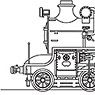 J.G.R. Steam Locomotive Type C51 #248/171 (`Tsubame` Custom) (Unassembled Kit) (Model Train)