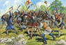 Medieval Farmers Soldiers Figure Set (Plastic model)