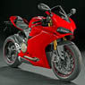 ドゥカティ パニガーレ 1299 S (Ducati red /ドゥカティレッド) 組立キット (ダイキャスト製、塗装済ボディ) (ミニカー)