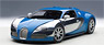 Bugatti Veyron L`Edition Centenaire (French Blue /Jean-Pierre Wimille) (Diecast Car)