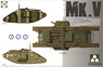 WWI 重戦車 マーク V (3 in 1 キット) (プラモデル)