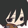 Attack on Titan Bocchi-kun Rubber Mascot Mikasa (Anime Toy)