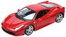 フェラーリ 458 イタリア (レッド) (ミニカー)