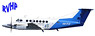 Hawker Beechcraft 350 King Air (B300) (Australia Flight Inspection Aircraft VH-FIX) (Plastic model)