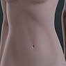 Phicen Limited 1/6 Super Flexible Woman Seamless Body Suntan Series Middle Bust (Fashion Doll)