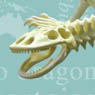 Pose Skeleton Reptiles Amphibians No.203 Komodo Dragon (Anime Toy)